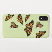 Elegante Monarchschmetterlinge Case-Mate iPhone Hülle (Rückseite (Horizontal))