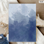 Elegante Mongram Formal Watercolor Wedding Einladung