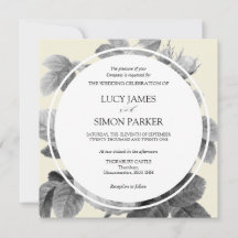 Elegante monochrome Vintage französische Rose