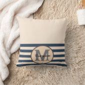 Elegante Monogram Babydusche Geschenk Baby Bib Kissen (Decke)