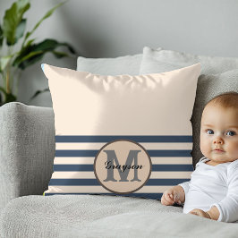 Elegante Monogram Babydusche Geschenk Baby Bib Kissen