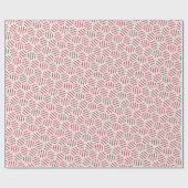 Elegante Monogram Gift Celebration Geburtstagspart Geschenkpapier (Flach)