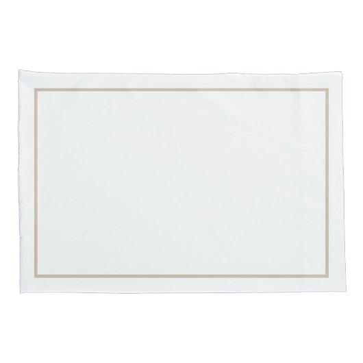 Elegante Monogram Hochzeitspaare von Pillowcases Kissenbezug (Rückseite-Rechts)