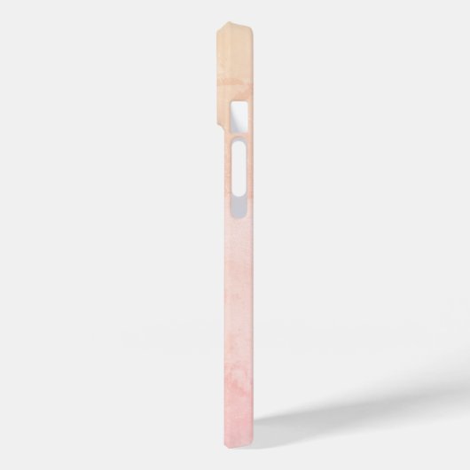 Elegante Monogram Initials Gold Circles Case-Mate iPhone Hülle (Rückseite / Links)