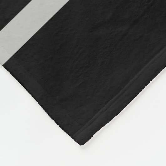 Elegante Monogram Name Script Chic Wedding Keepake Fleecedecke (Ecke)