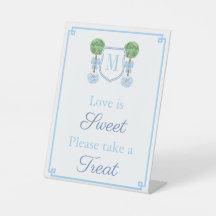 Elegante Monogram Polterabend Gevor Table