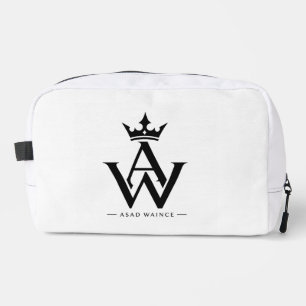 Elegante Monogramm AW-Make-up-Tasche - Minimalisti Waschbeutel