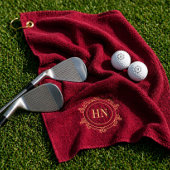 Elegante Monogramm Golfbälle