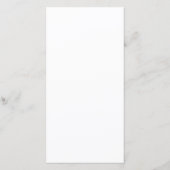 Elegante Monogramm-Hochzeit-Dankeskarten-QR-Code Dankeskarte (Rückseite)