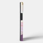 Elegante Monogramm-Marmor-Flüssigtinte Case-Mate iPhone Hülle (Rückseite / Rechts)