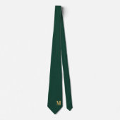 Elegante Monogramm + Name Hochzeitsschlips Krawatte (Vorderseite)