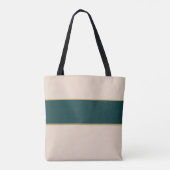 Elegante Monogramm-Tasche |Sofisticatedes Streifen Tasche (Rückseite)