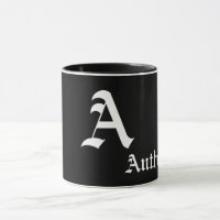 Elegante Monogramm-Vorlage
