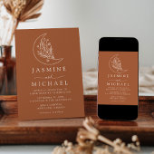 Elegante Monument Obelisk Einladung