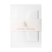 Elegante Monument Obelisk Einladungsbanderole (Vorderseite Beispiel)