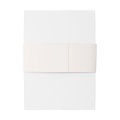 Elegante Monument Obelisk Einladungsbanderole (Rückseitenbeispiel)