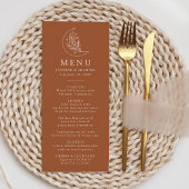 Elegante Monument Obelisk Menükarte