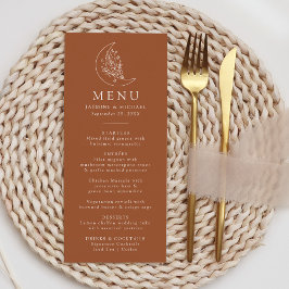 Elegante Monument Obelisk Menükarte