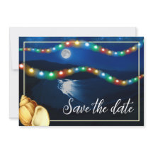 Elegante Moonlit Beach Wedding