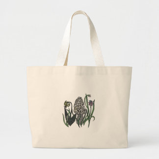 Elegante Morchel-Pilz-Ausschnitt-Entwurfs-Tasche Jumbo Stoffbeutel