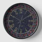 Elegante Mosaikmauer-Uhr Uhr (Vorderseite)