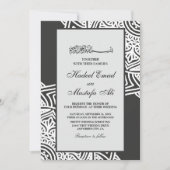 Elegante Moschee Einladung (Vorderseite)