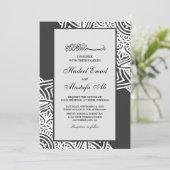 Elegante Moschee Einladung (Stehend Vorderseite)