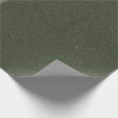 Elegante Moss Green Split Geschenkwrap - Anpassbar Geschenkpapier (Ecke)
