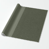Elegante Moss Green Split Geschenkwrap - Anpassbar Geschenkpapier (Ungerollt)