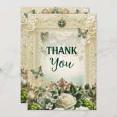 Elegante Moss & Moonlight Vintage Spitze Danke Ca (Vorne/Hinten)