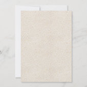 Elegante Moths Monogram Wedding Einladung (Rückseite)