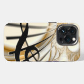 Elegante Musical Note iPhone 13 Pro Fall Hülle (Rückseite (Horizontal))