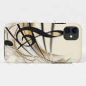 Elegante musikalische Note Case-Mate iPhone Hülle (Rückseite (Horizontal))
