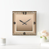 Elegante musikalische Uhr (Zuhause)