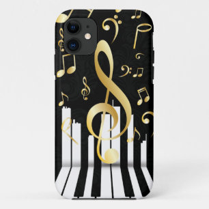 Elegante Musiknote-Klaviertasten Case-Mate iPhone Hülle