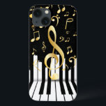 Elegante Musiknote Luxuriöse Klaviertasten Case-Mate iPhone Hülle<br><div class="desc">Musiknote Luxus Design. Sie sind herzlich eingeladen,  meinen Laden für schönere Produkte zu besuchen.</div>