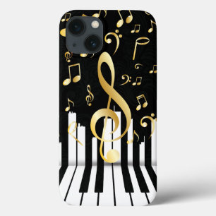 Elegante Musiknote Luxuriöse Klaviertasten Case-Mate iPhone Hülle