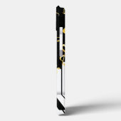 Elegante Musiknote Luxuriöse Klaviertasten Case-Mate iPhone Hülle (Rückseite / Links)