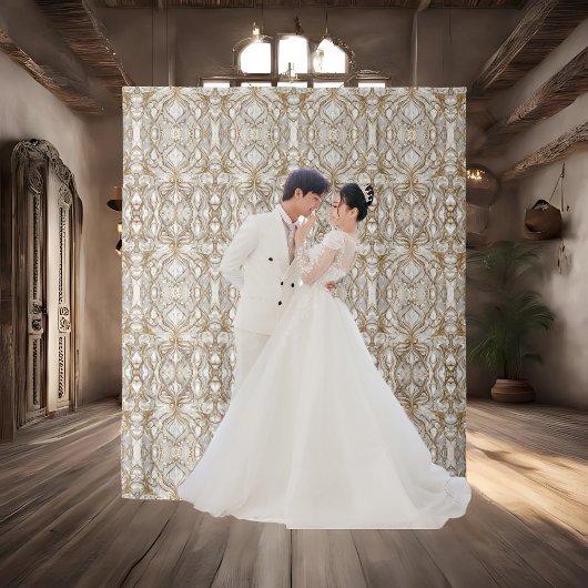 Elegante Musterkulisse Wandteppich