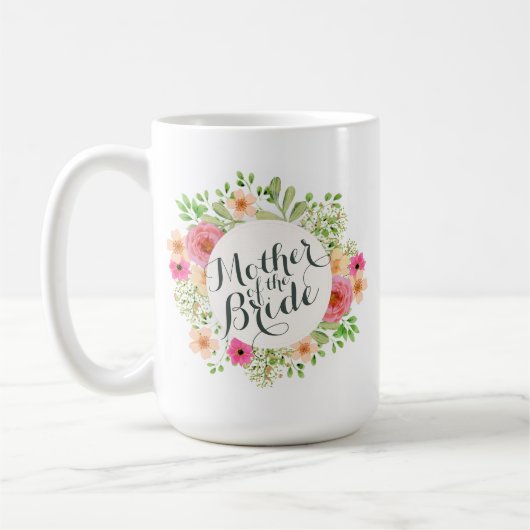 Elegante Mutter der Braut, die klassische Tasse (Links)