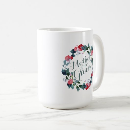 Elegante Mutter der Groom-Hochzeit | Klassische Ta Kaffeetasse (VorderseiteRechts)