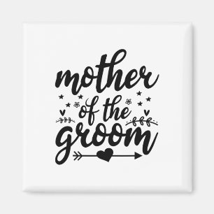 Elegante Mutter der Groom-Hochzeitsheirat-Mama Magnet