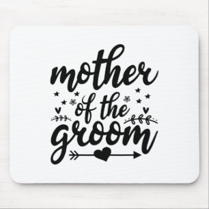 Elegante Mutter der Groom-Hochzeitsheirat-Mama Mousepad