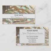 Elegante Mutter der Pearl Visitenkarte (Vorne/Hinten)