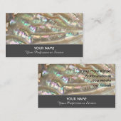 Elegante Mutter der Pearl Visitenkarte (Vorne/Hinten)