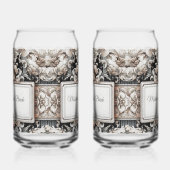 Elegante Mutter der Personalisierte Dosenglas (Rechts)