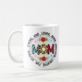 Elegante Mutter-Tag-Mama Tasse (Links)