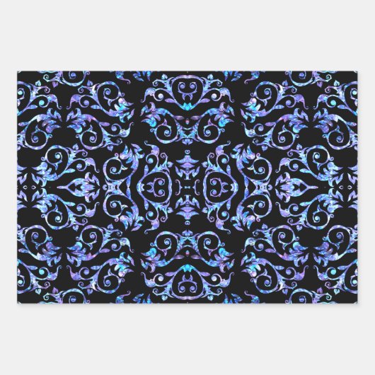 Elegante Mutter von Pearl Motif Geschenkpapier Set (Vorderseite)