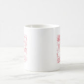 Elegante Muttertags-Kunst Kaffeetasse (Mittel)