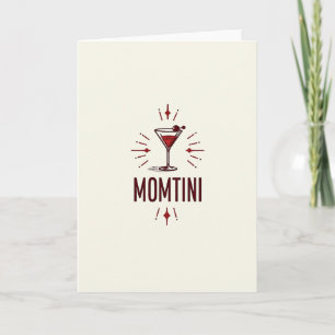 Elegante Muttertags-Sparkling-Karte Karte